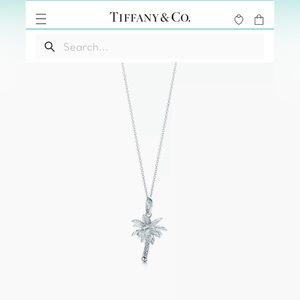 Tiffany & Co. Palm Tree Necklace